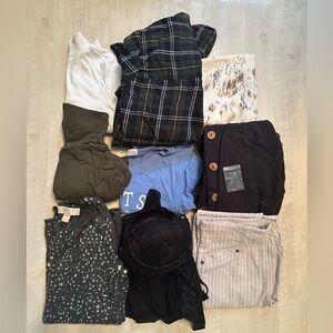 Women’s Name Brand Clothing Bundle (9 Pieces)